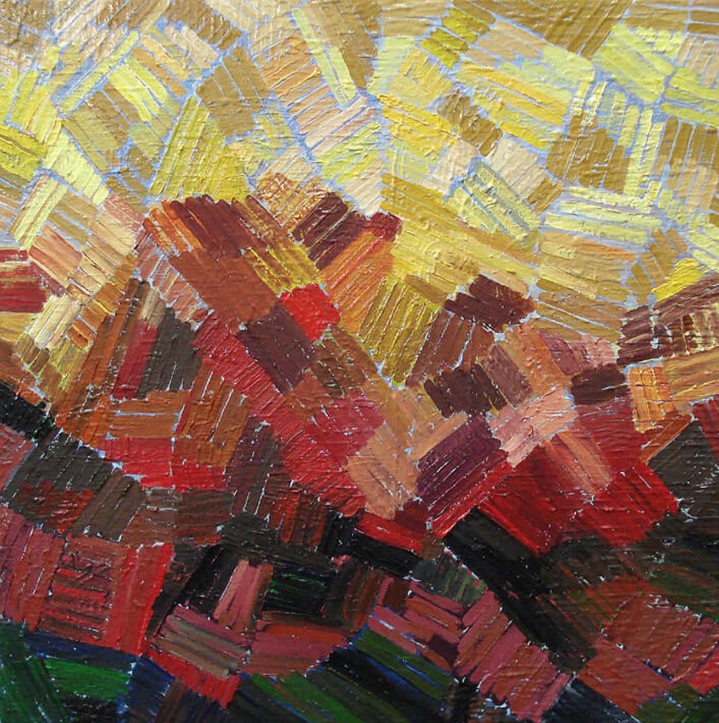 Obra de arte abstracta