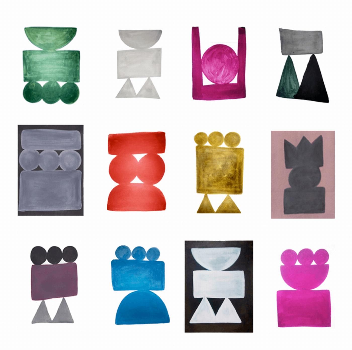 Cuadros abstractos modernos