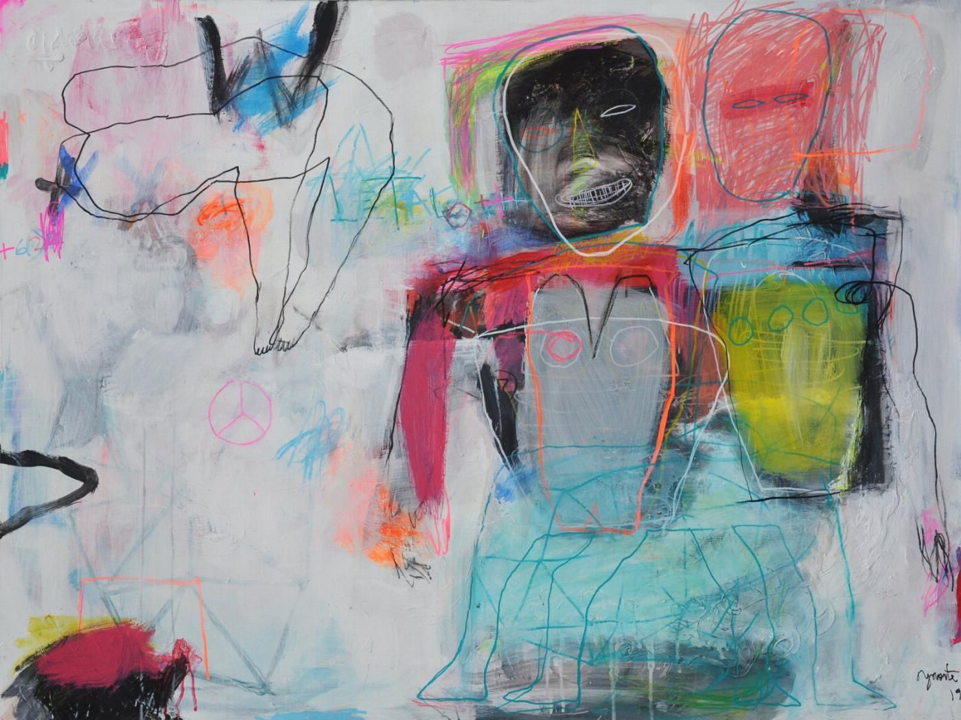 cuadro neofigurativo