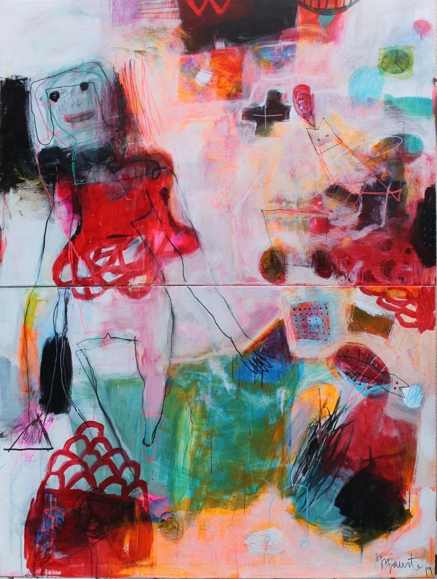 obra de arte diptico