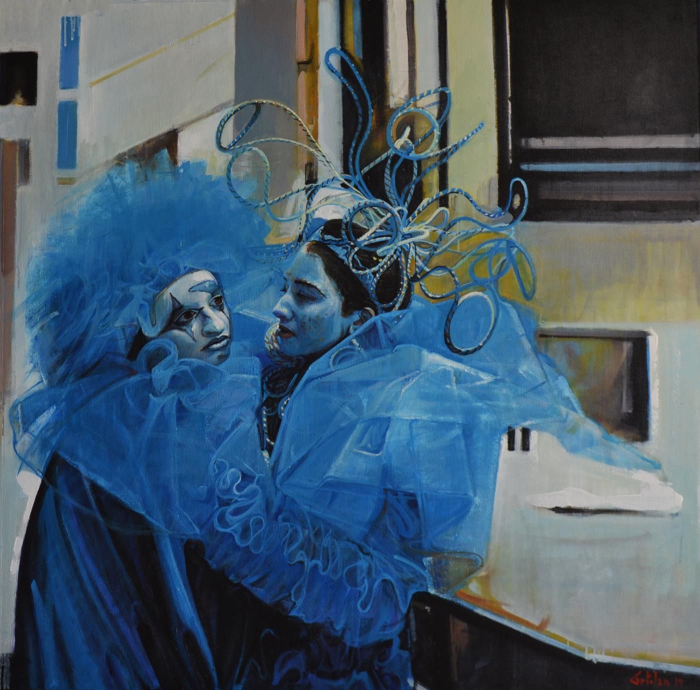 pintura neofigurativa marco ortolan