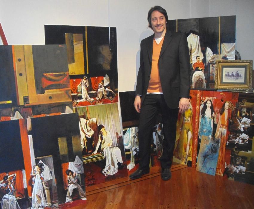 marco ortolan artista neofigurativo