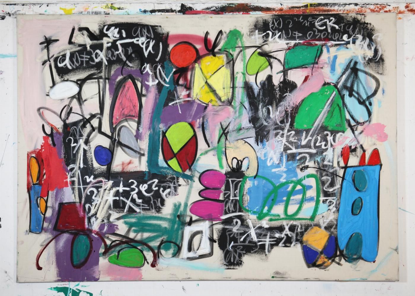 pintura abstracta taher jaoui