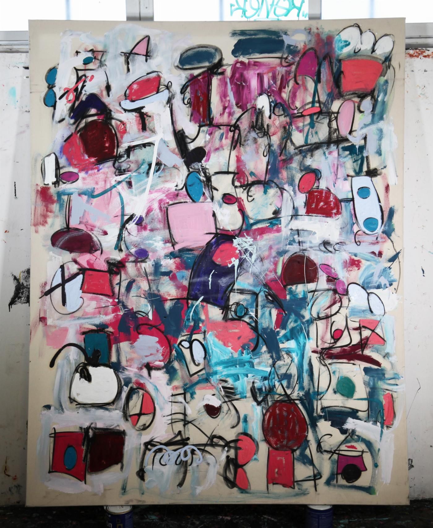 Arte urbano abstracto