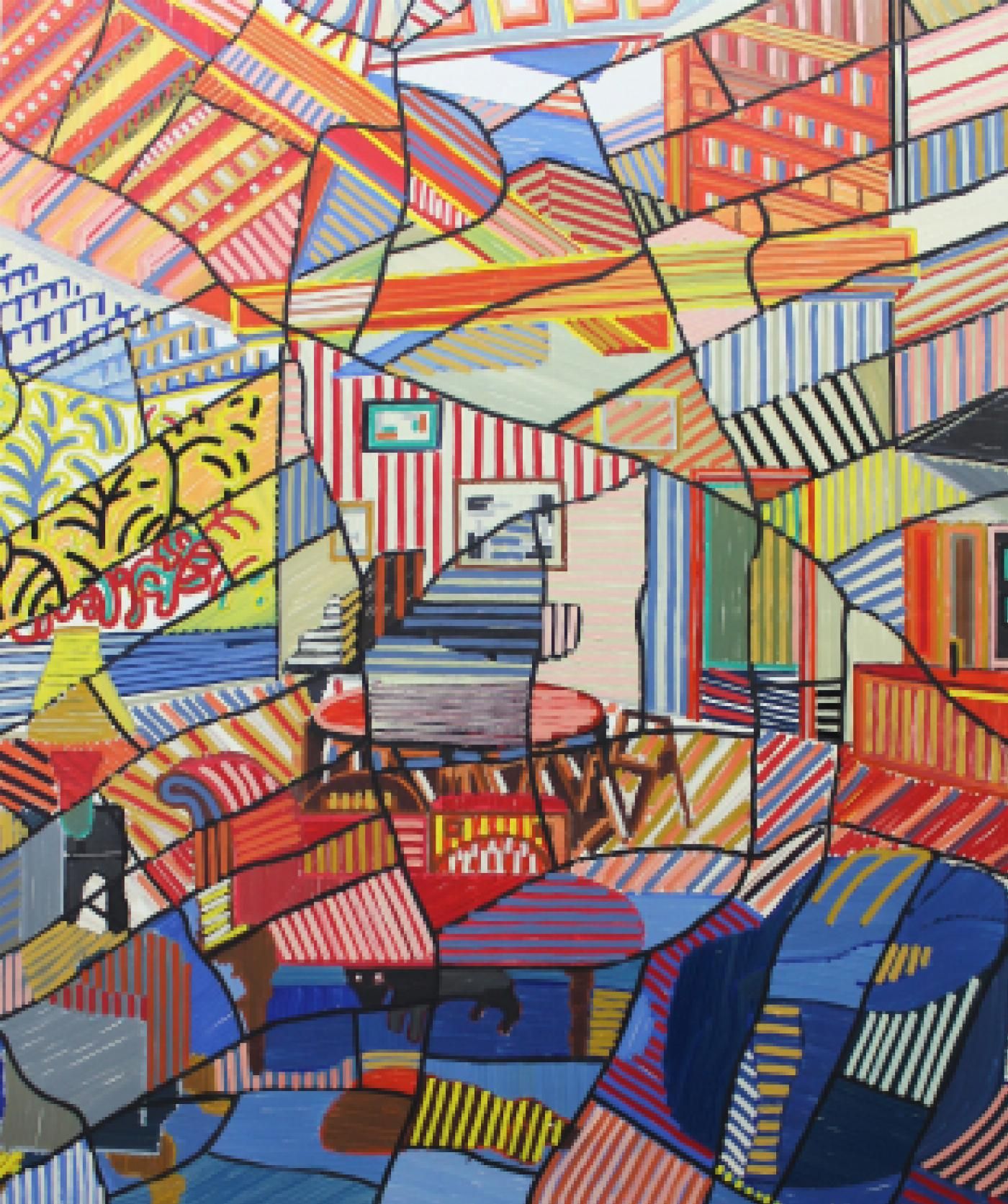 pintura abstracta ikella