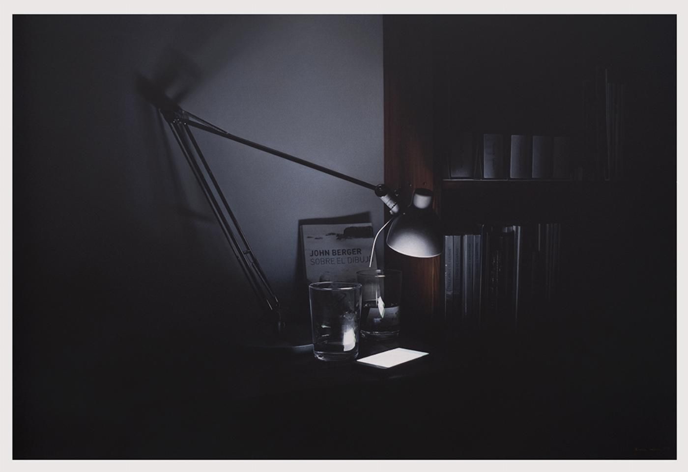 Bodegón hiperrealista contemporáneo óleo sobre tela