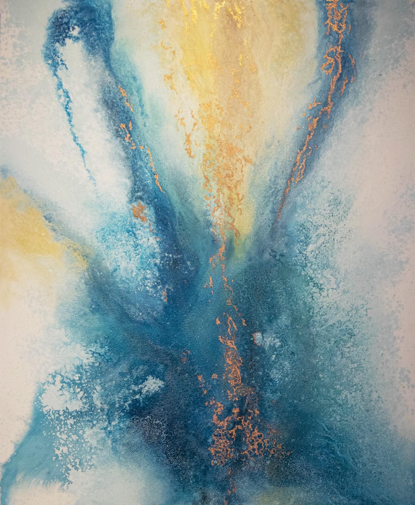 Decorar pared blanca con cuadro minimalista