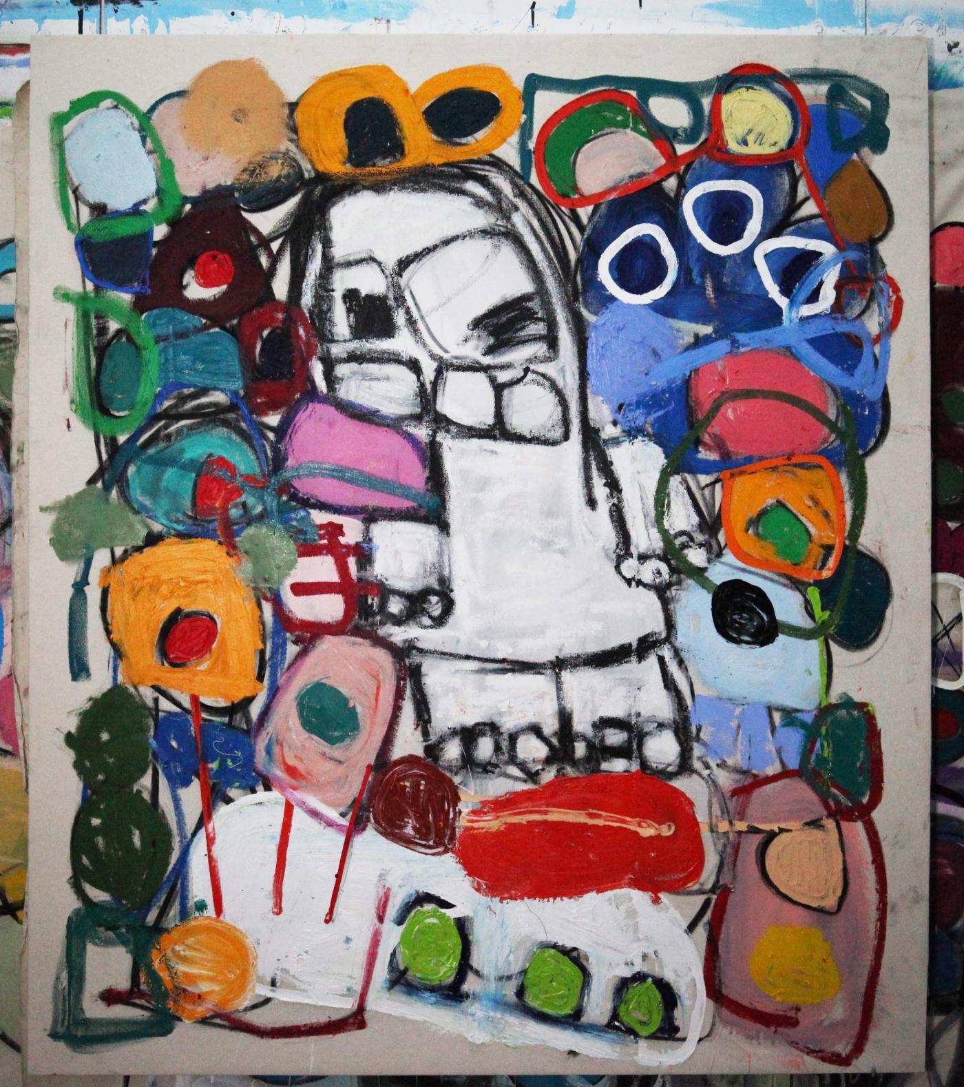 Decorar espacio con arte abstracto