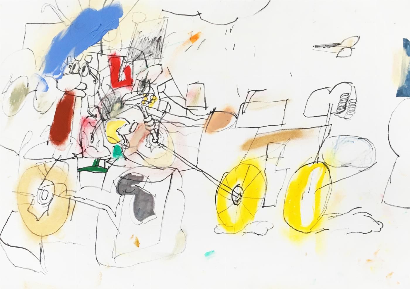 Cuadro abstracto para salón