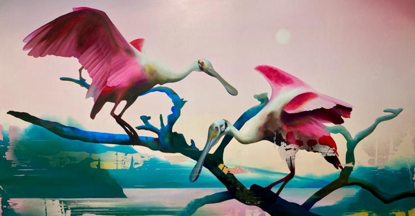 Cuadro de gran formato naturaleza