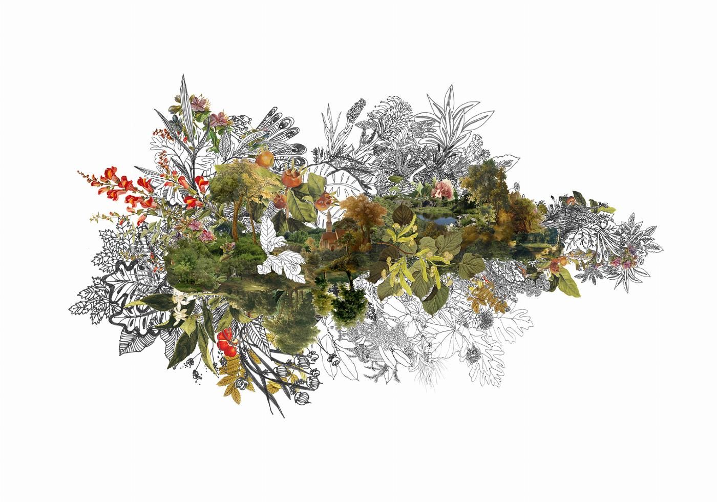 Decorar espacio con arte digital