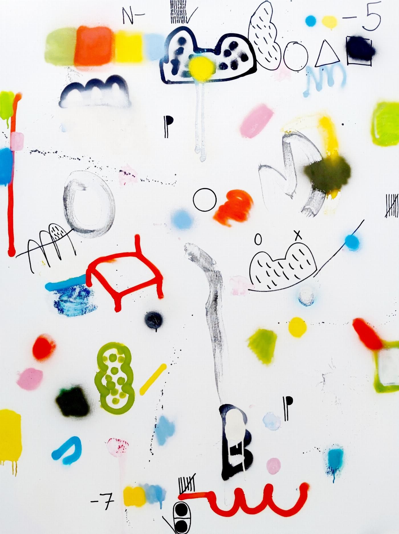 arte minimal colorido